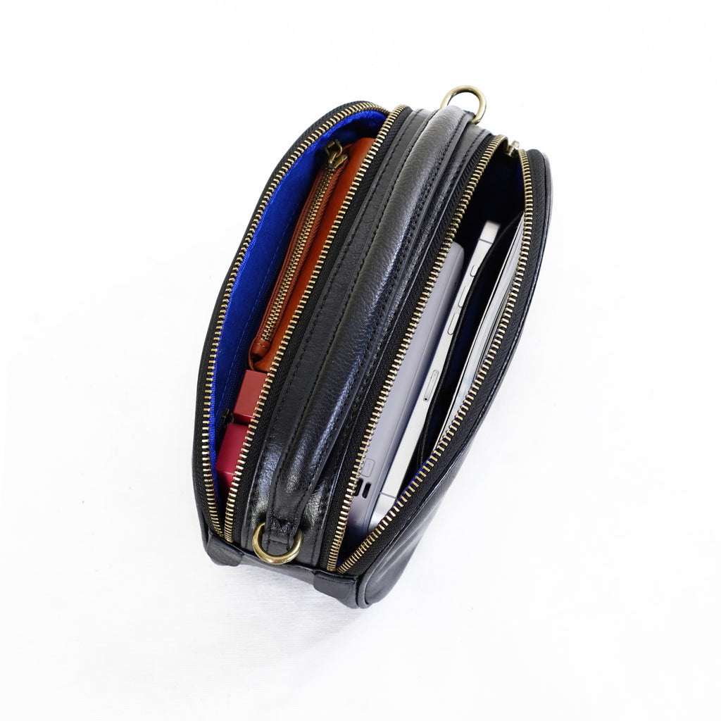 กระเป๋าหนังผู้หญิง /กระเป๋าหนังสะพายข้างผู้หญิง รุ่น B-BK- 1027