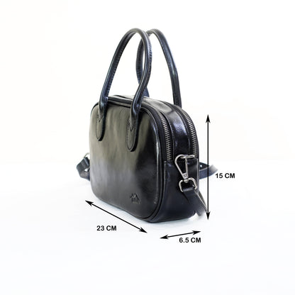 กระเป๋าหนังผู้หญิง /กระเป๋าหนังสะพายข้างผู้หญิง  รุ่น B-1036 Joanna (โจแอนนา)