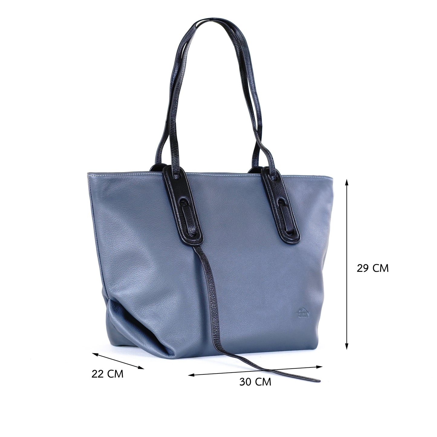 กระเป๋าหนังผู้หญิง /กระเป๋าหนังสะพายข้างผู้หญิง สีเทา B-GRA-763 (Freya)