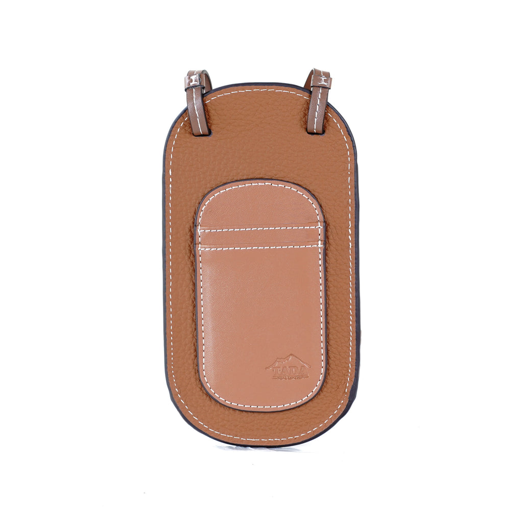 กระเป๋าหนังผู้หญิง /กระเป๋าหนังสะพายข้างผู้หญิง สีน้าตาล รุ่น B-LBR-5193 Grace