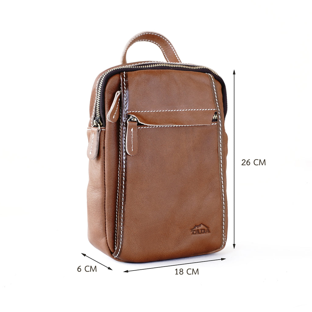 กระเป๋าหนังคาดอก รุ่น B-LBR-1276