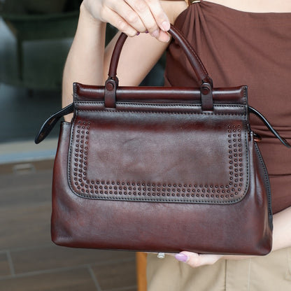 กระเป๋าสะพายผู้หญิงหนังแท้ รุ่น B- 8476 Evelyn (เอเวลิน)
