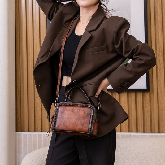 กระเป๋าสะพายผู้หญิงหนังแท้ รุ่น B-8342 Naomi (นาโอมิ)