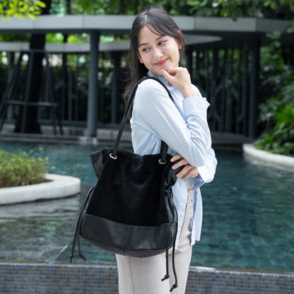 กระเป๋าหนังผู้หญิง /กระเป๋าหนังสะพายข้างผู้หญิง  รุ่น B-7508