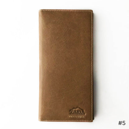 Tada leather wallet กระเป๋าสตางค์หนังวัวแท้ 100% ใบยาว ใช้ได้ทั้งชาย-หญิงช่องบัตรเยอะ จุเหลือเชื่อ โปรโมชั่นสุดพิเศษ ลดสุงสุดถึง 50%