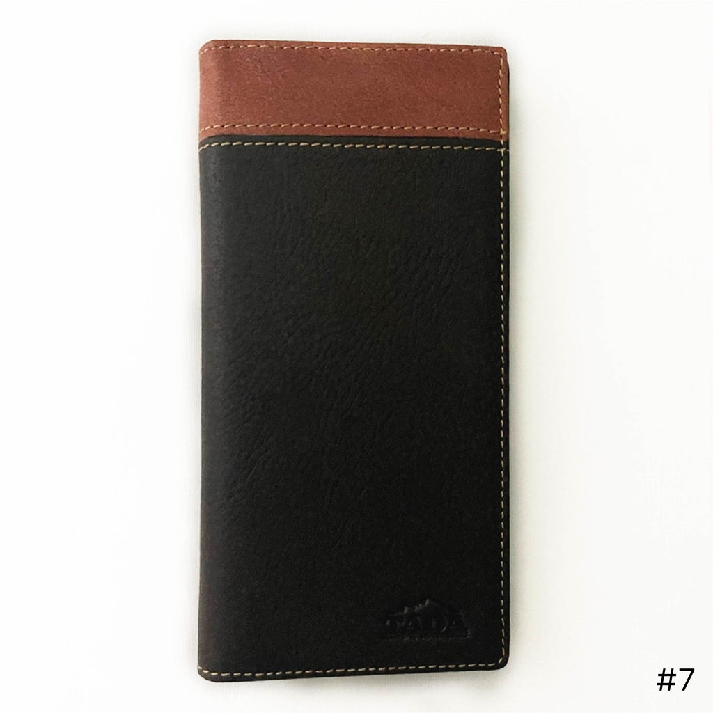 Tada leather wallet กระเป๋าสตางค์หนังวัวแท้ 100% ใบยาว ใช้ได้ทั้งชาย-หญิงช่องบัตรเยอะ จุเหลือเชื่อ โปรโมชั่นสุดพิเศษ ลดสุงสุดถึง 50%