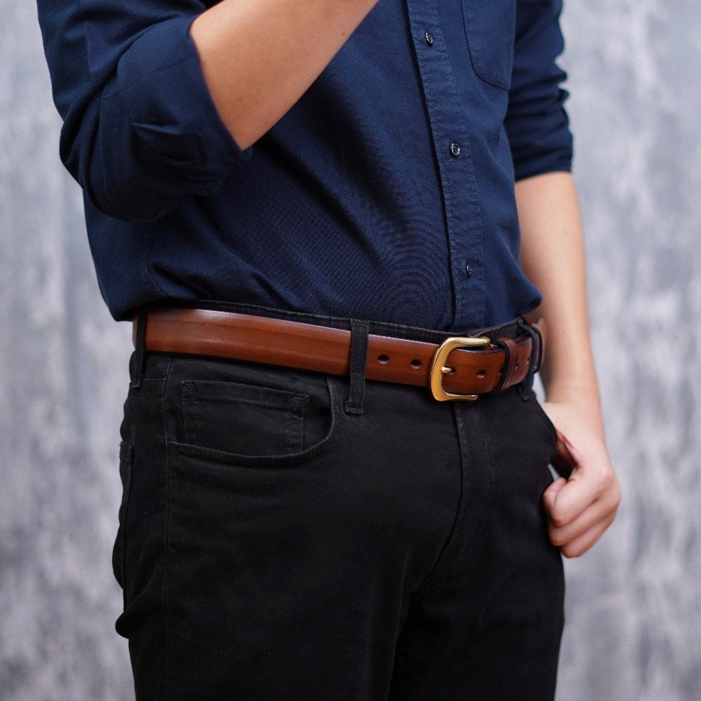 เข็มขัดหนังแท้