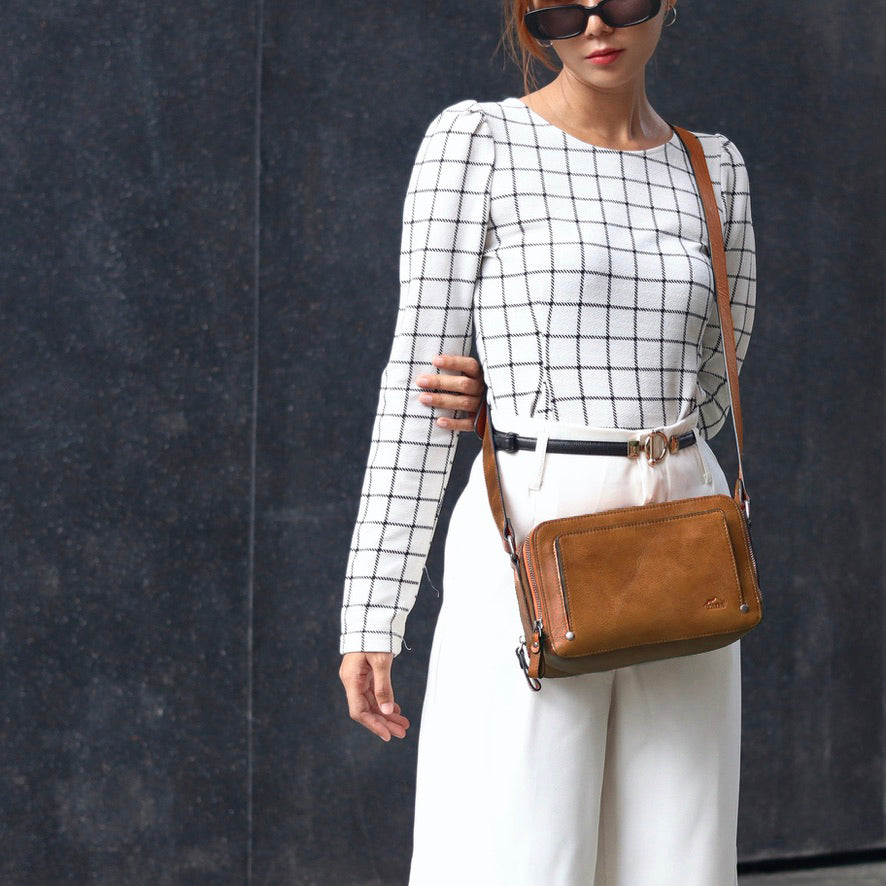 กระเป๋ากล้องหนัง รุ่น Curie