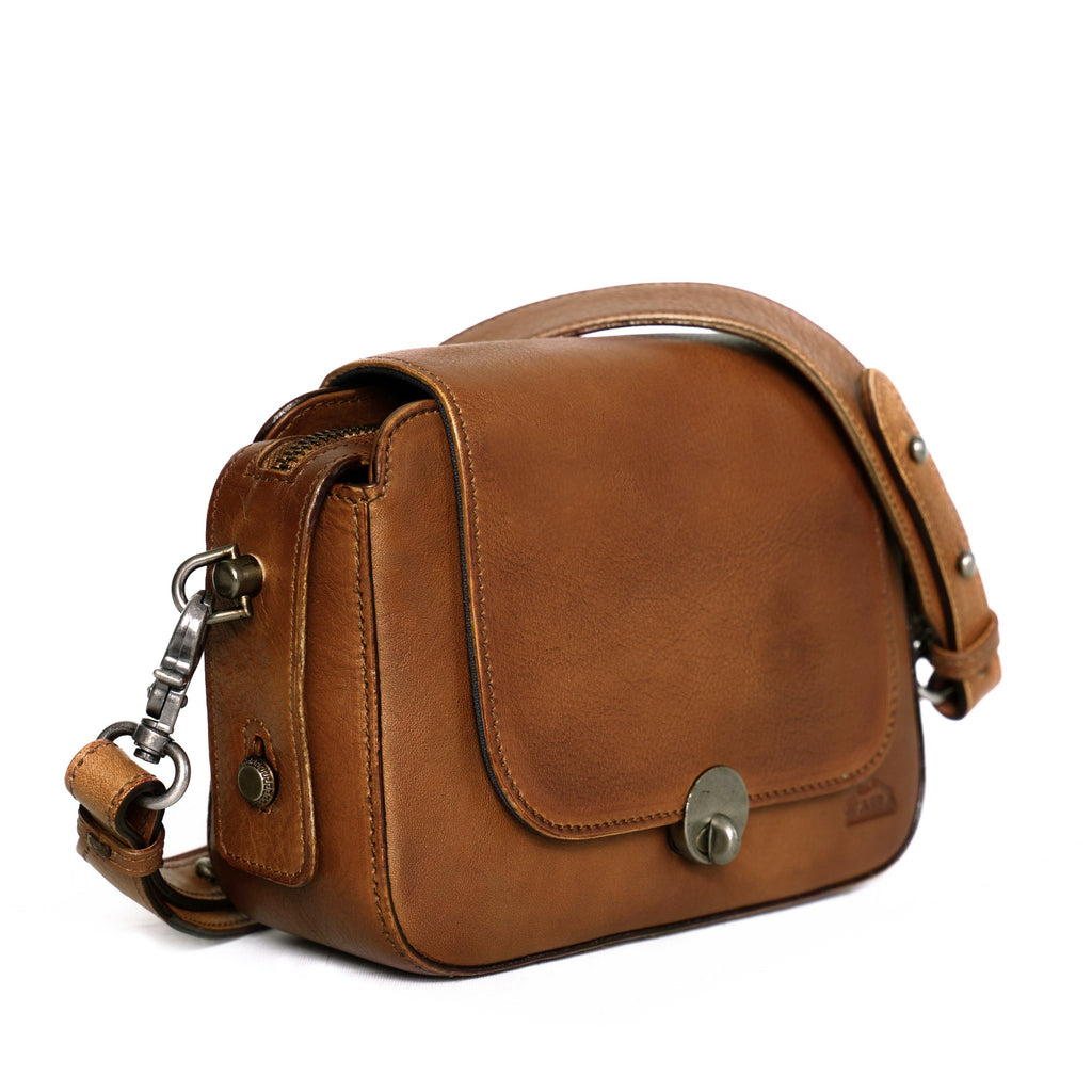 กระเป๋าหนังสะพายข้างผู้หญิง/กระเป๋าหนังแท้ผู้หญิง รุ่น Isabella (B-LBR-1292)