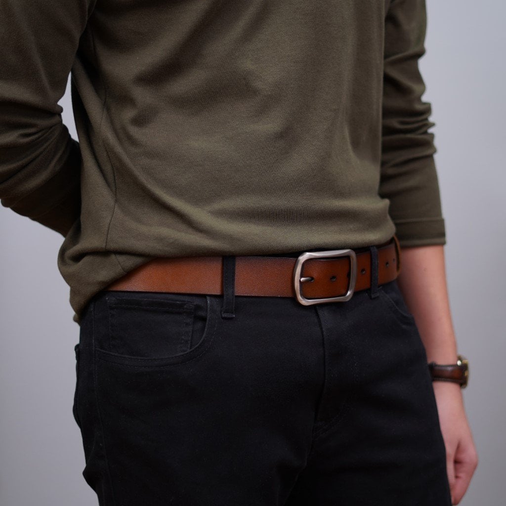 เข็มขัดหนังแท้