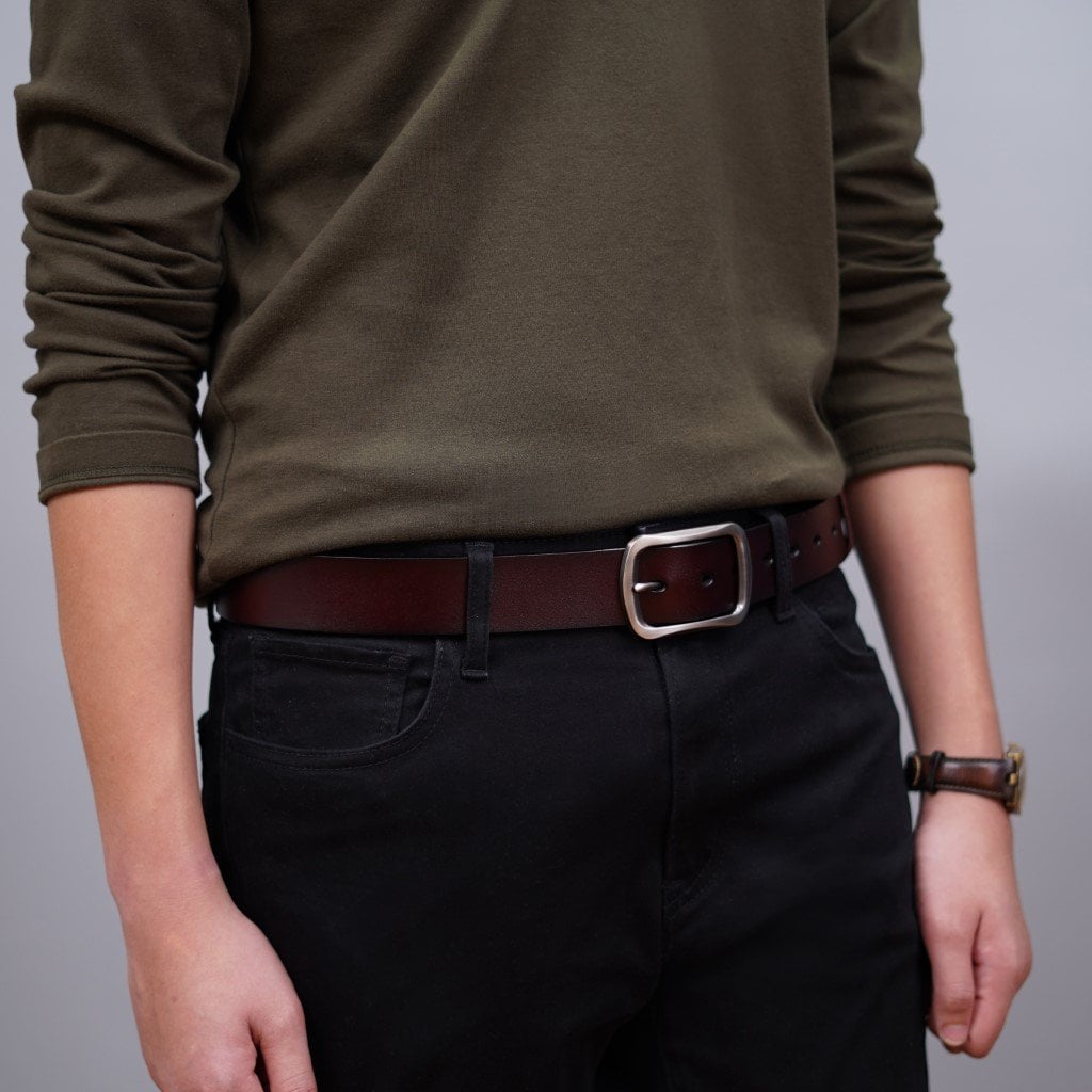 เข็มขัดหนังแท้