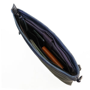 กระเป๋าหนังผู้ชาย/กระเป๋าคลัช หนังแท้ สีดำ รุ่น B-BK-1284