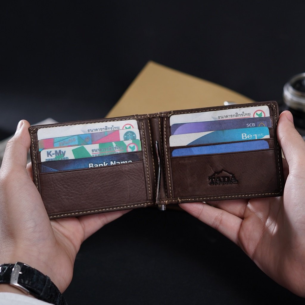 กระเป๋าสตางค์หนังแท้