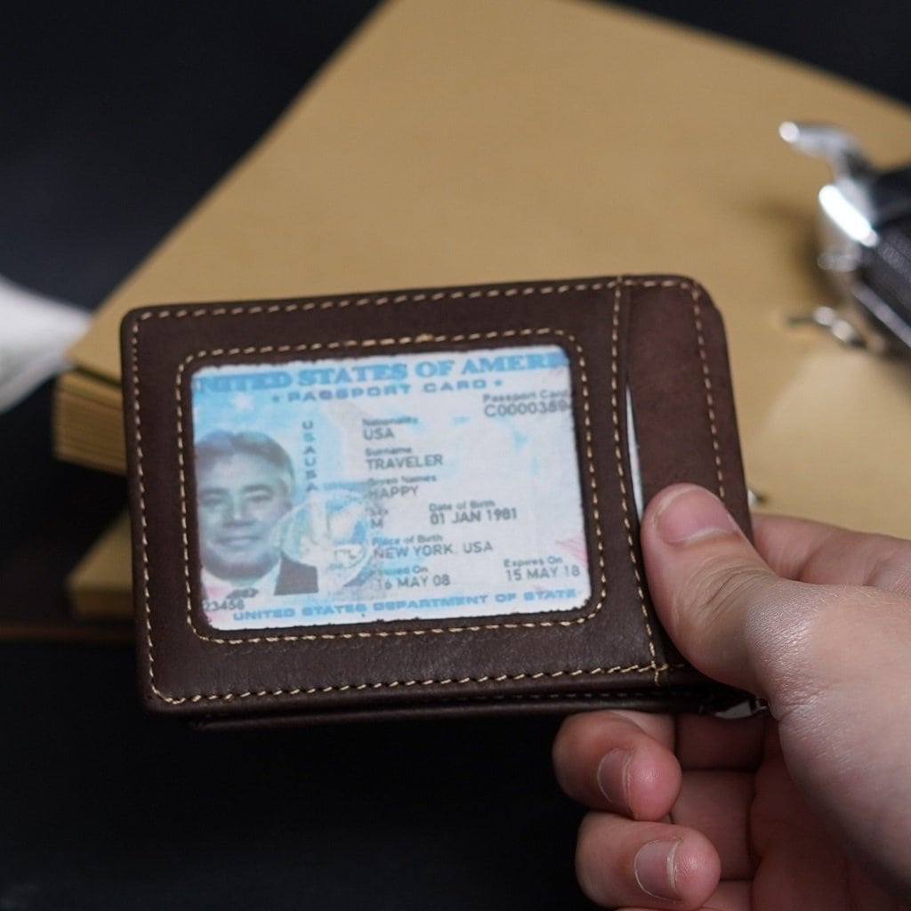 กระเป๋าสตางค์หนังแท้