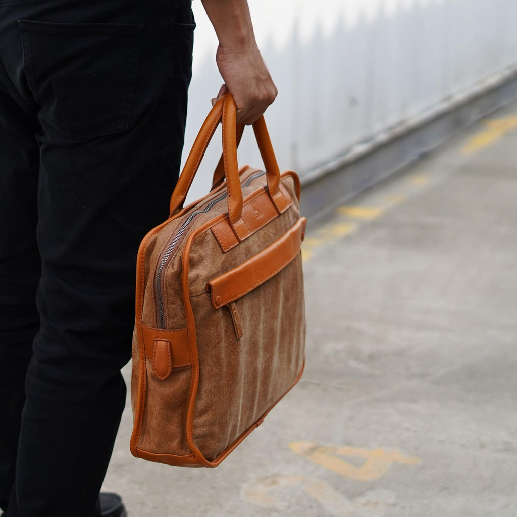 กระเป๋าเอกสารหนัง