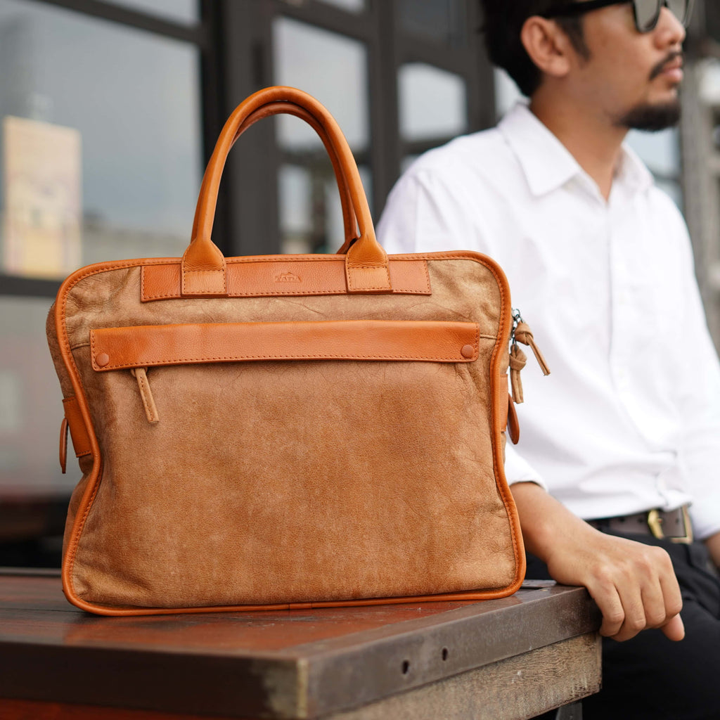 กระเป๋าเอกสารหนัง