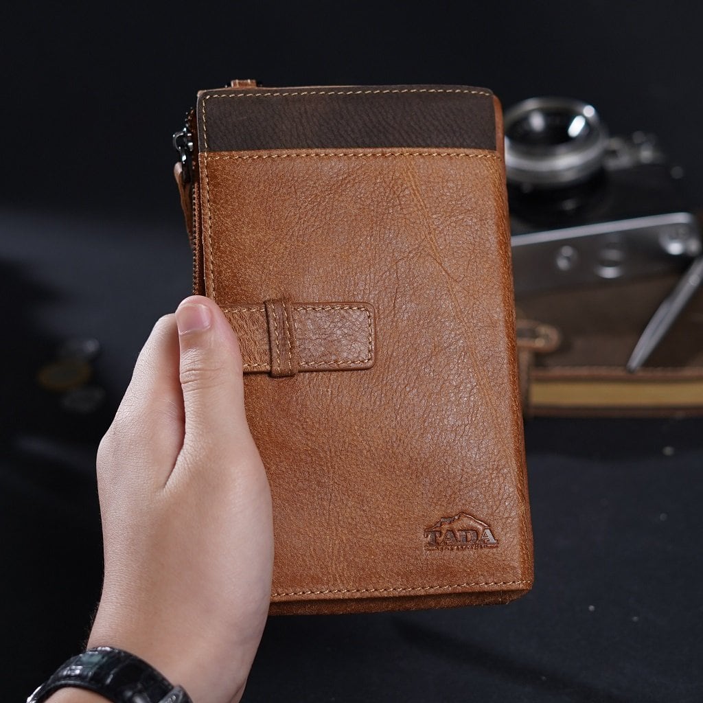 กระเป๋าสตางค์หนังแท้