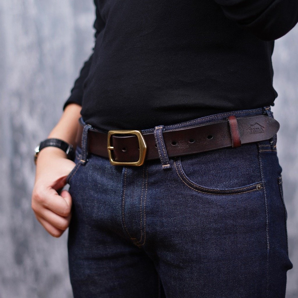 เข็มขัดหนังแท้