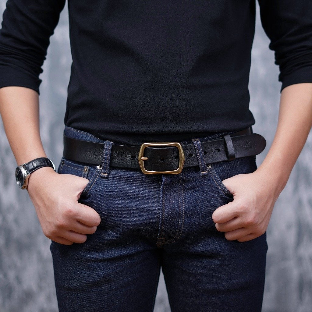 เข็มขัดหนังแท้