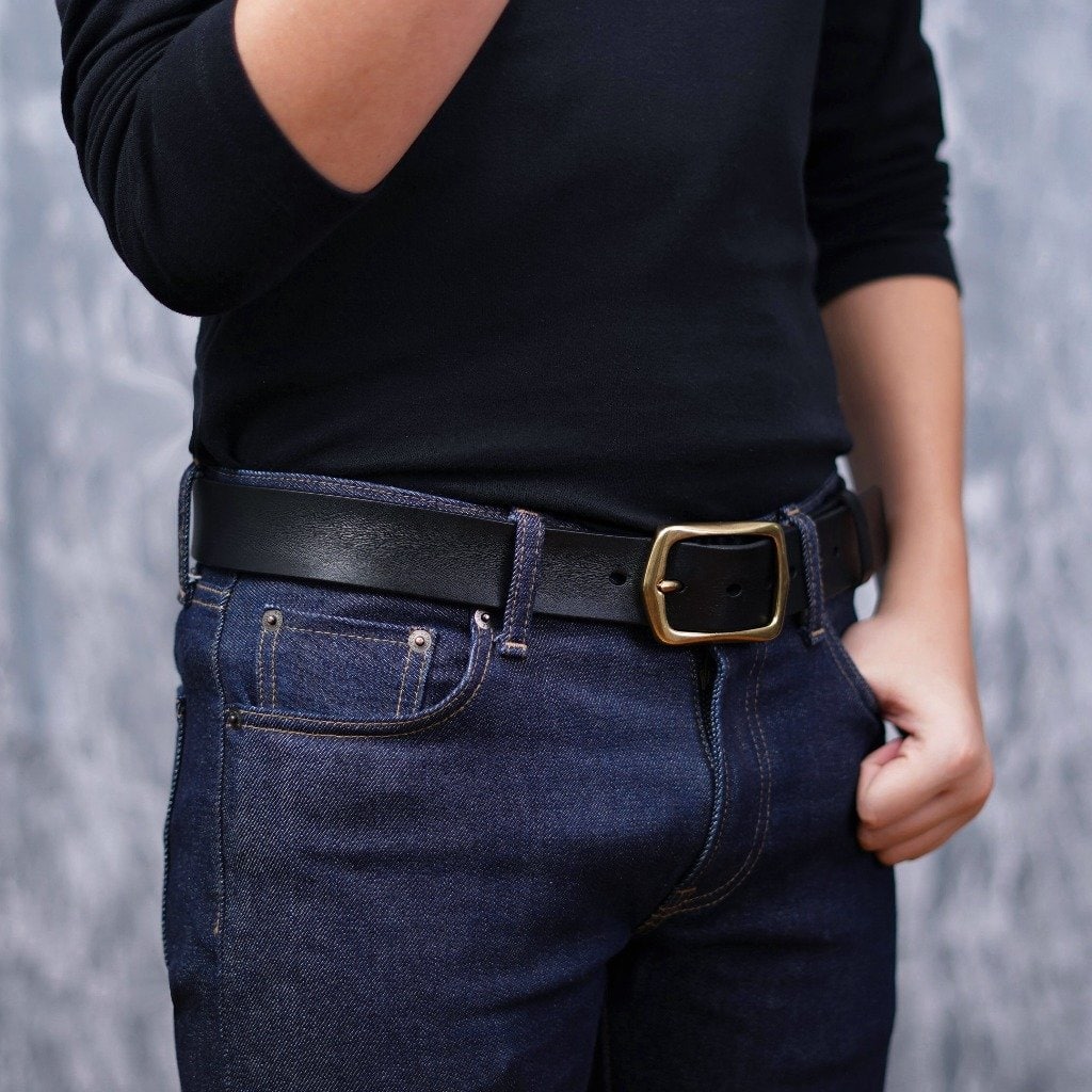 เข็มขัดหนังแท้