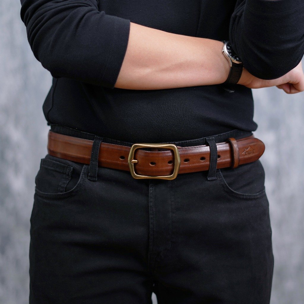 เข็มขัดหนังแท้