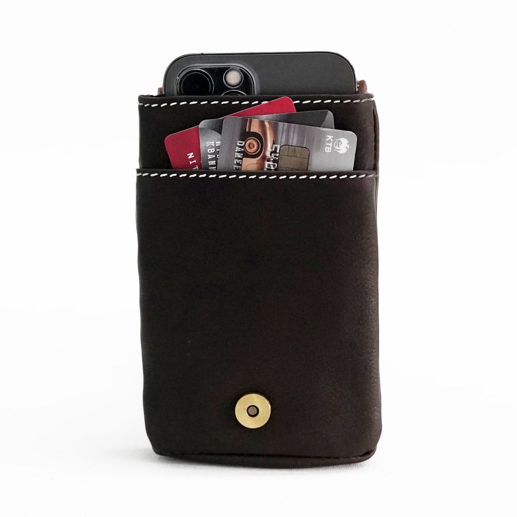 กระเป๋าหนังแท้ผู้ชาย/กระเป๋าโทรศัพท์หนังแท้ รุ่น B-DBR-1269