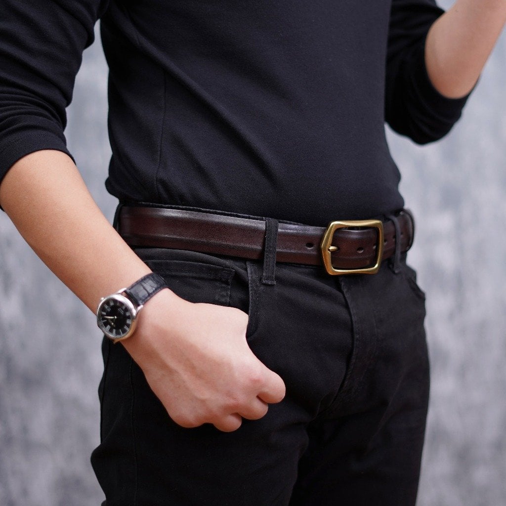 เข็มขัดหนังแท้