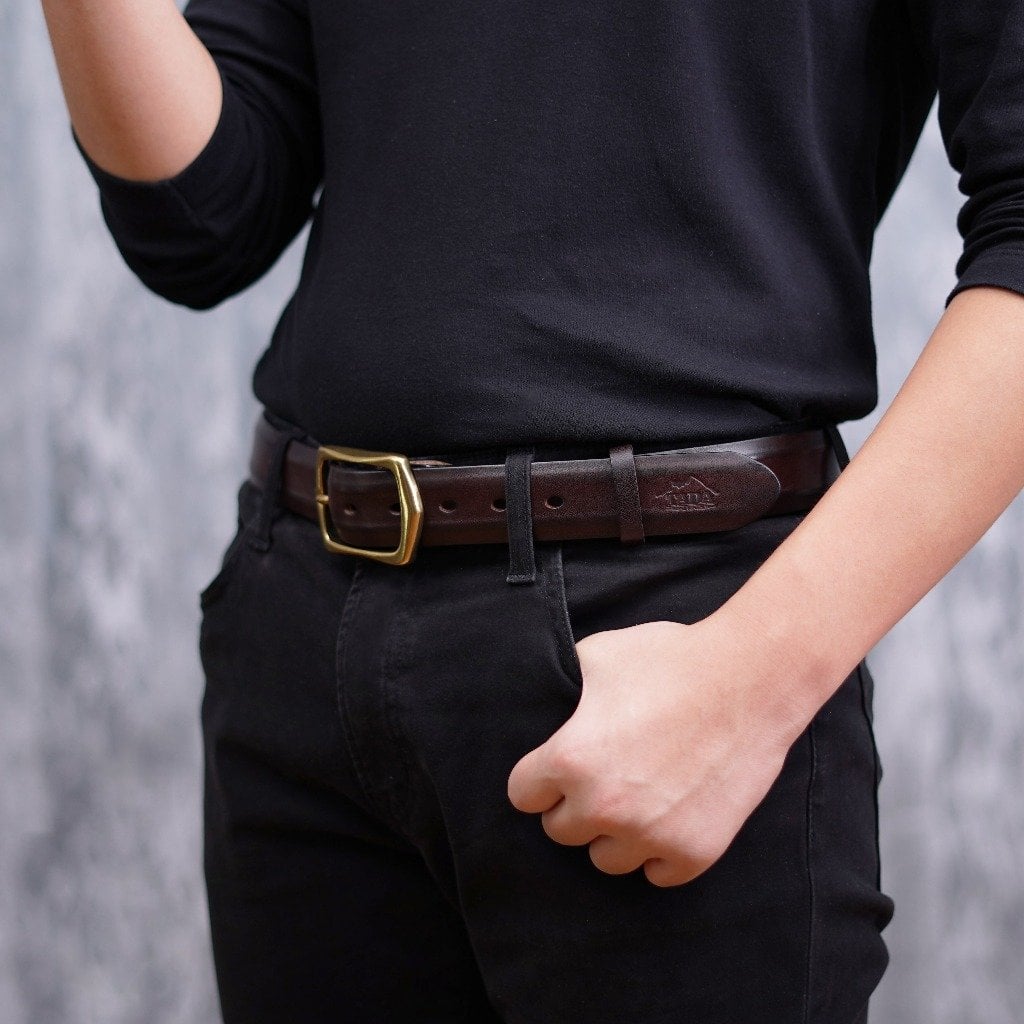 เข็มขัดหนังแท้