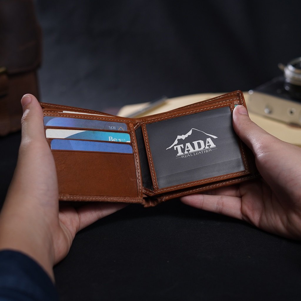 กระเป๋าสตางค์หนังแท้