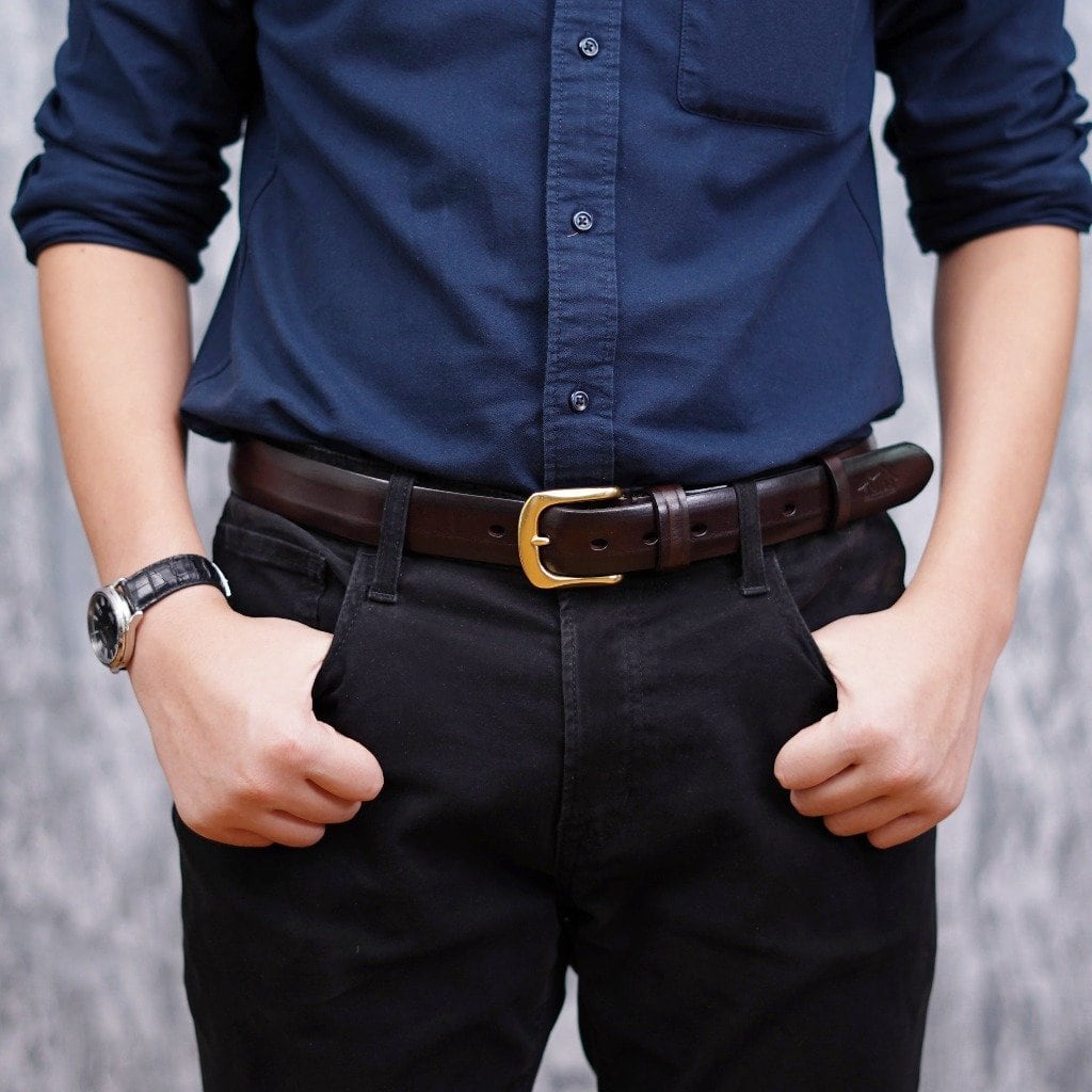 เข็มขัดหนังแท้