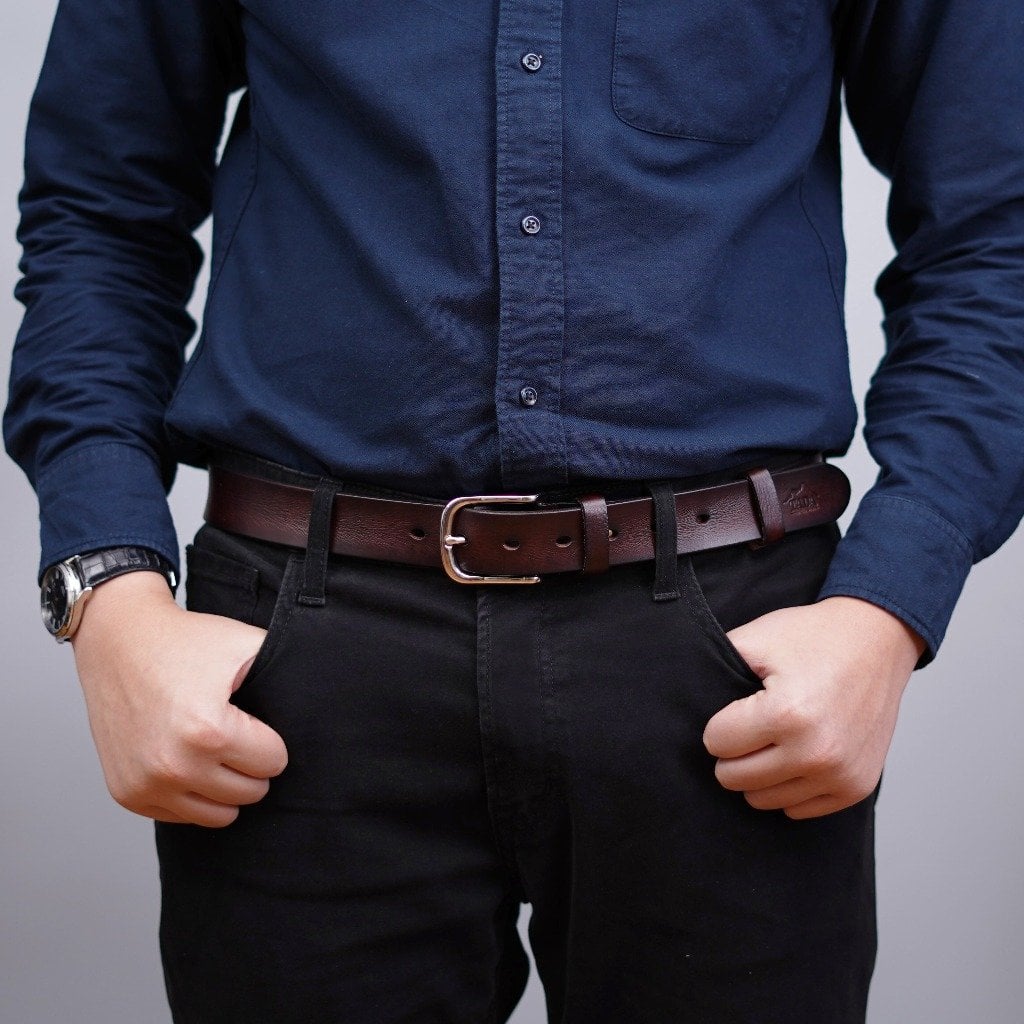 เข็มขัดหนังแท้