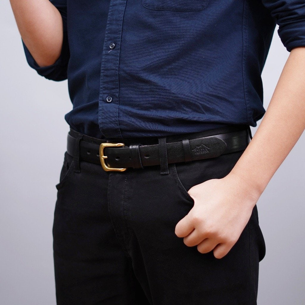 เข็มขัดหนังแท้