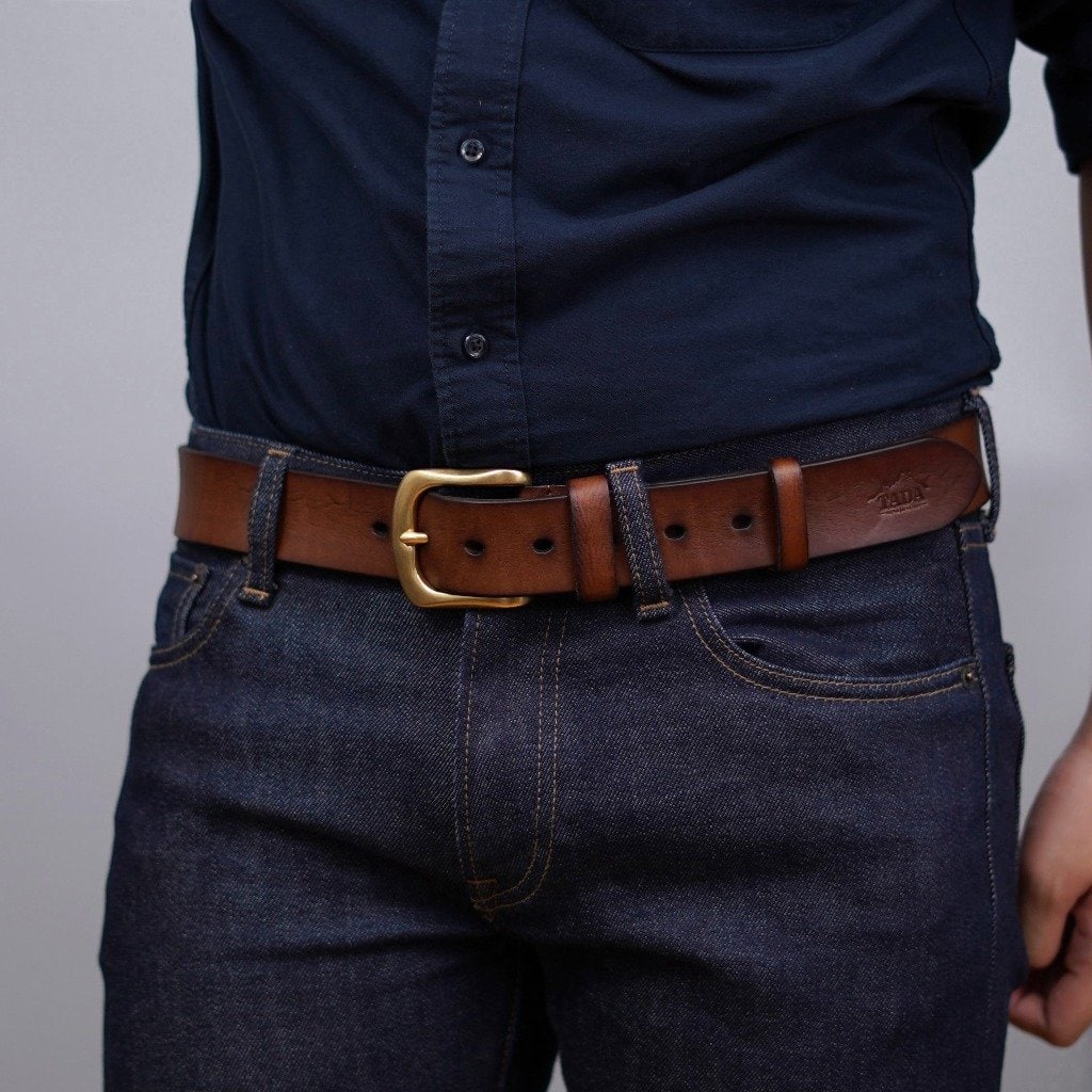 เข็มขัดหนังแท้