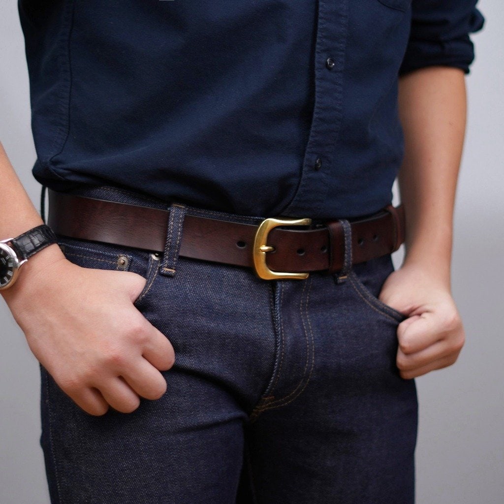 เข็มขัดหนังแท้