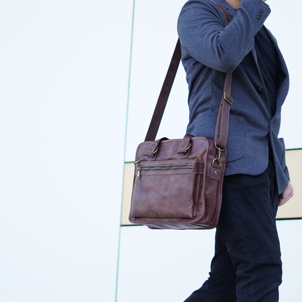 กระเป๋าโน๊ตบุ๊คหนัง/กระเป๋าเอกสารหนัง รุ่น Hamilton