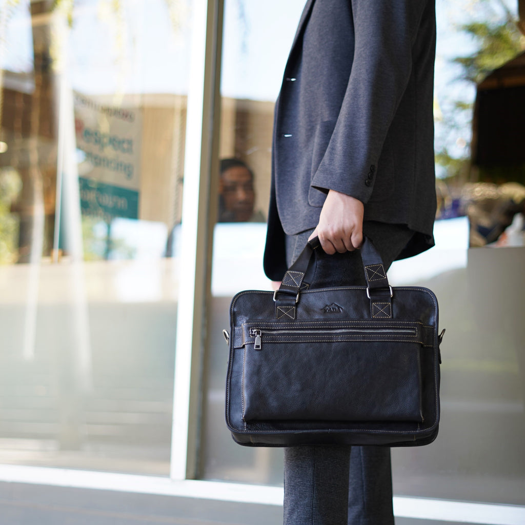 กระเป๋าโน๊ตบุ๊คหนัง/กระเป๋าเอกสารหนัง รุ่น Hamilton สินค้าขายดี