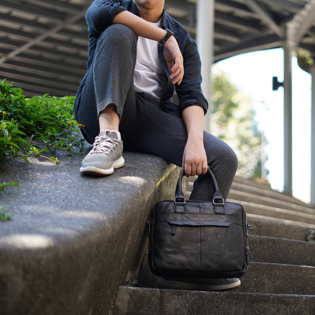 กระเป๋าโน๊ตบุ๊คหนัง-กระเป๋าเอกสารหนัง รุ่น B-BK-3528