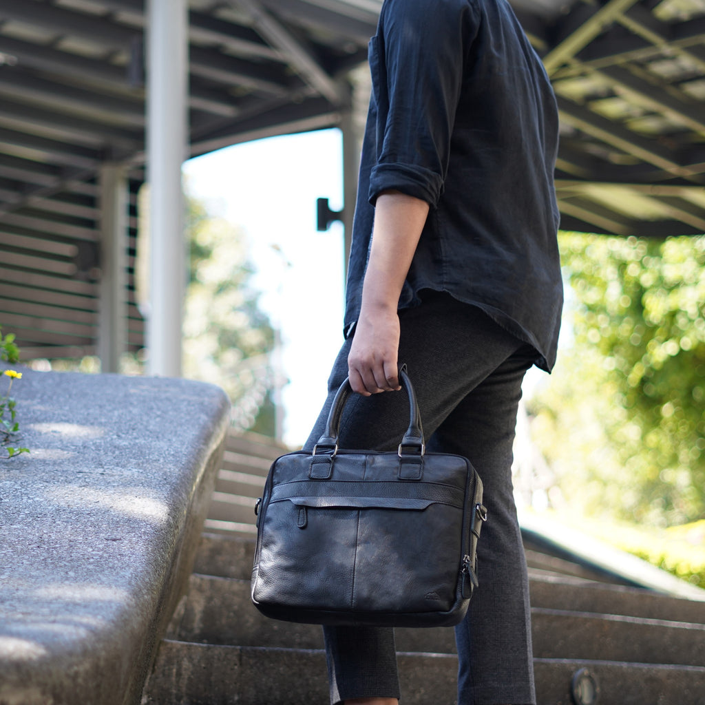 กระเป๋าโน๊ตบุ๊คหนัง-กระเป๋าเอกสารหนัง รุ่น B-BK-3528