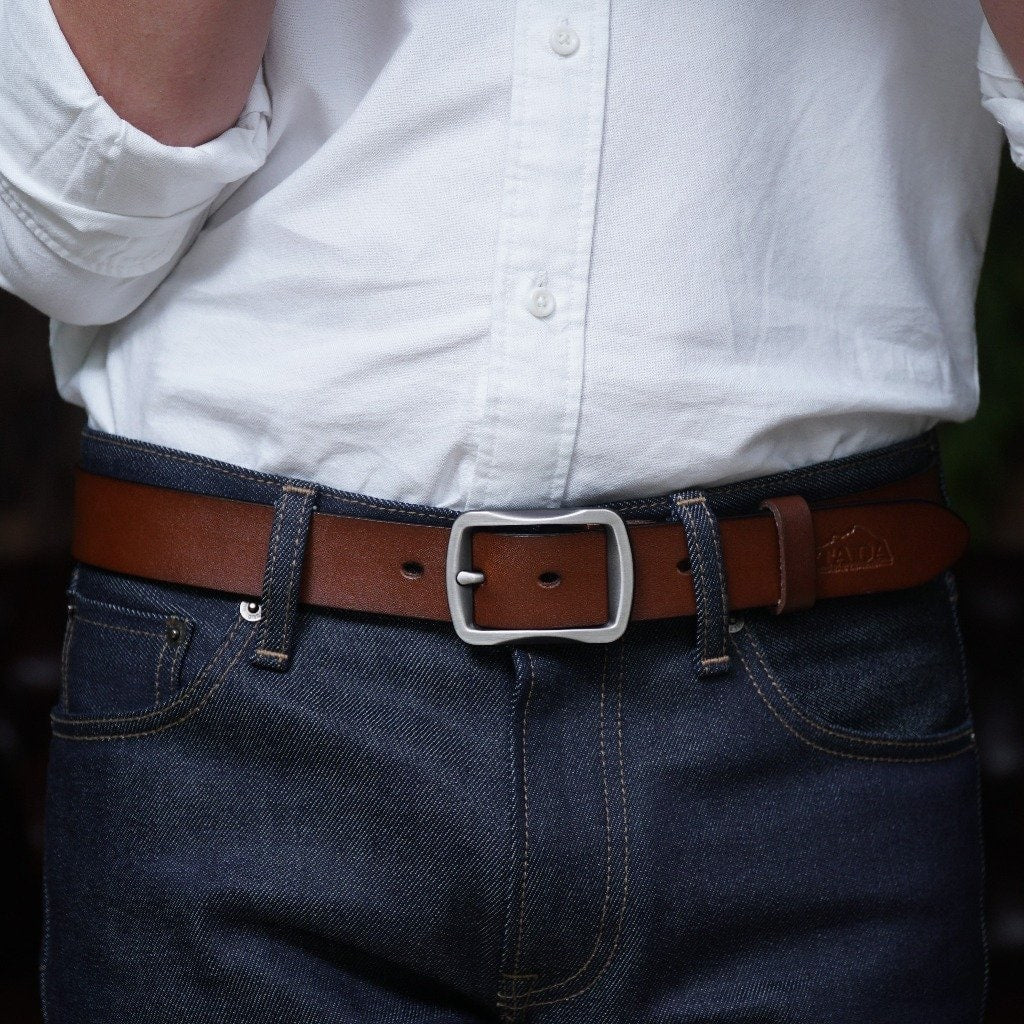 เข็มขัดหนังแท้