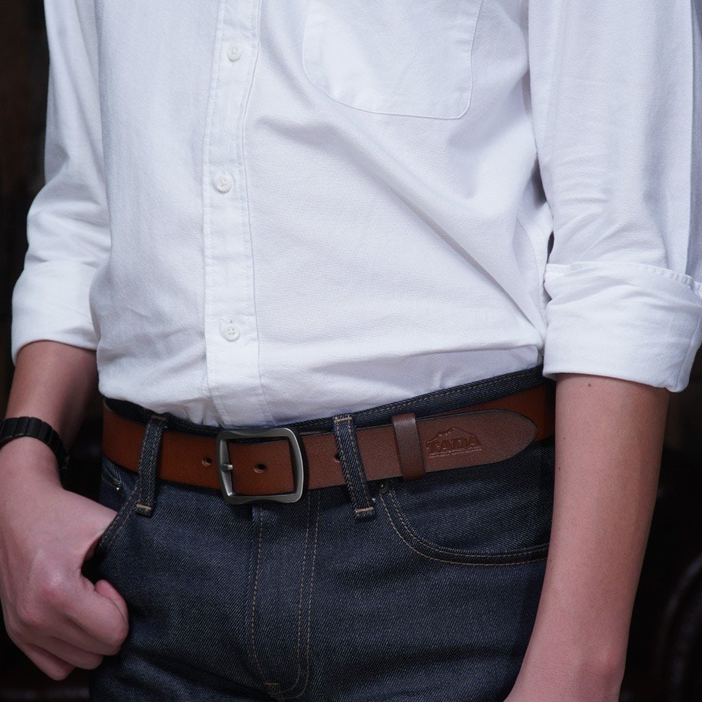 เข็มขัดหนังแท้