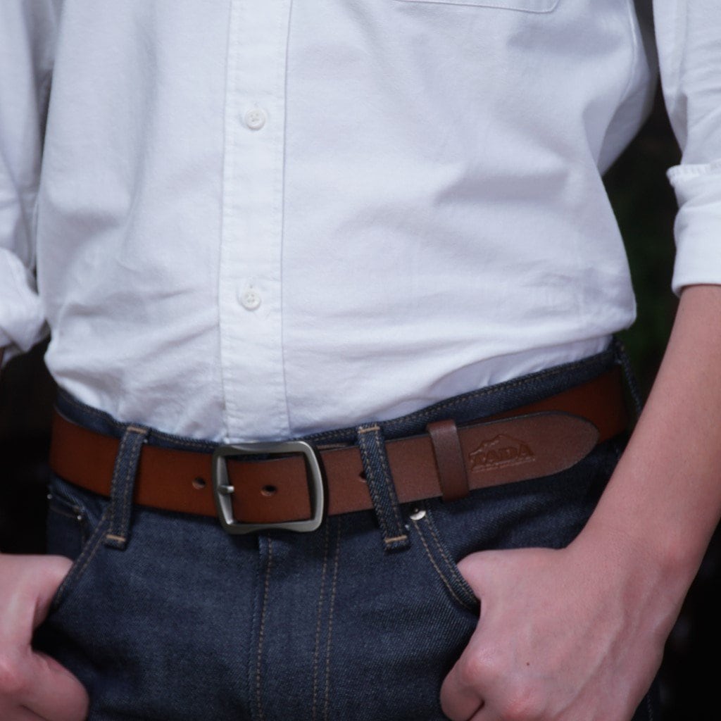 เข็มขัดหนังแท้