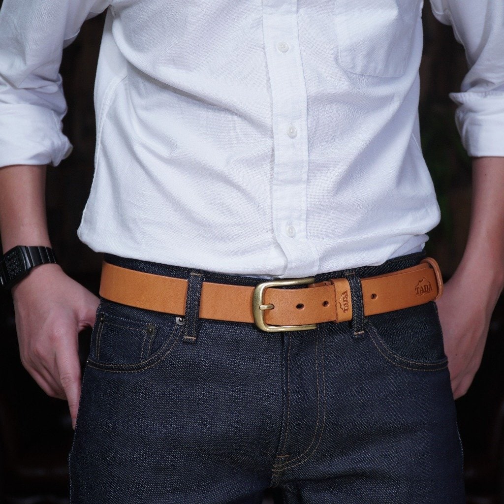 เข็มขัดหนังแท้