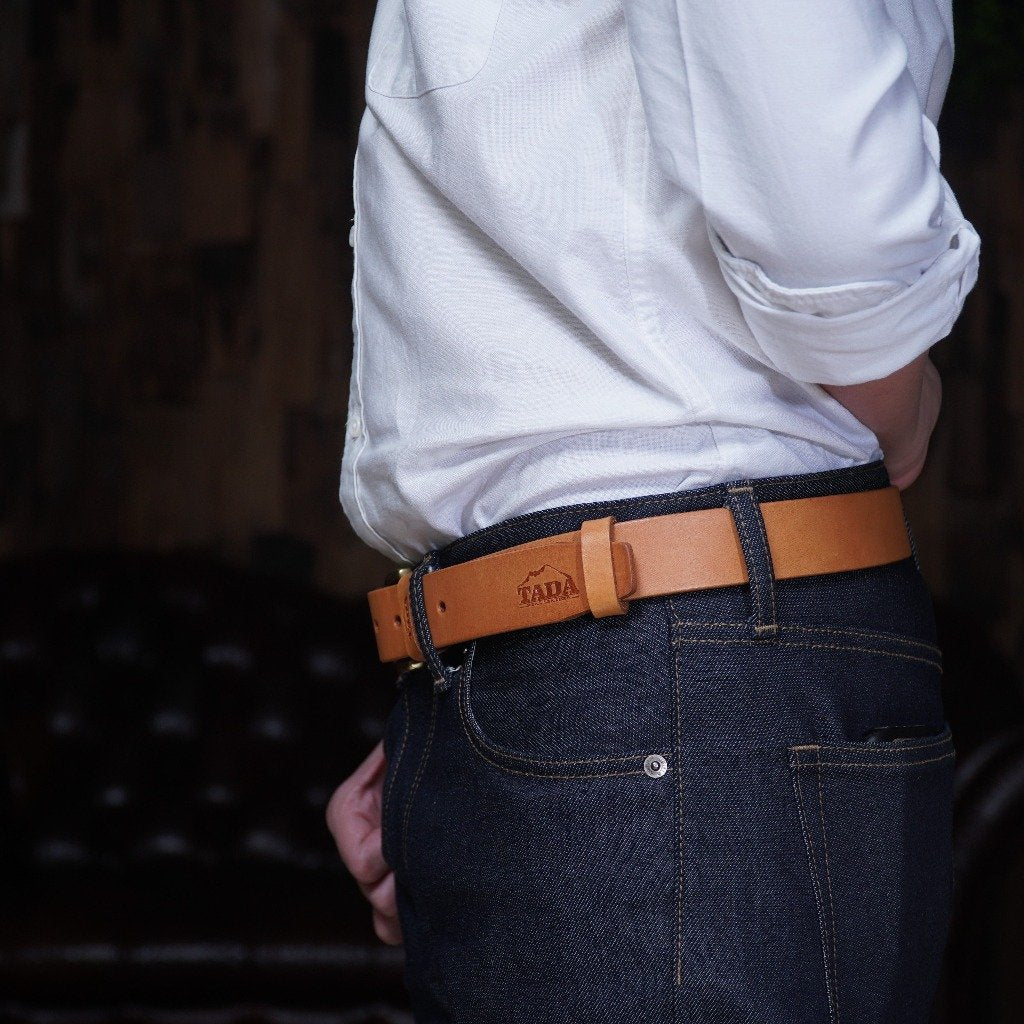 เข็มขัดหนังแท้