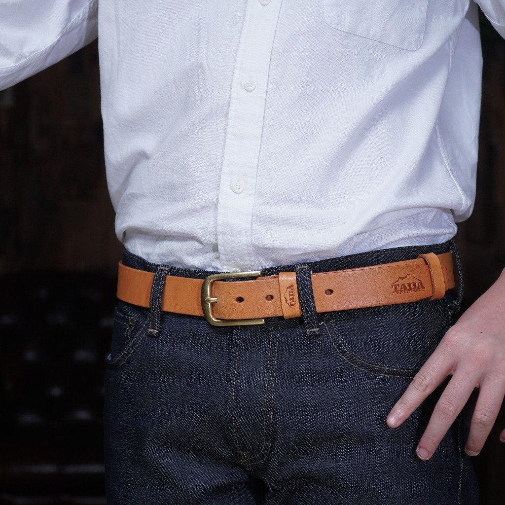 เข็มขัดหนังแท้