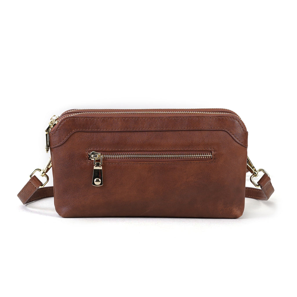 กระเป๋าหนังสะพายข้างผู้หญิง/กระเป๋าหนังแท้ผู้หญิง รุ่น Sarah สินค้าขายดีรุ่นยอดนิยม