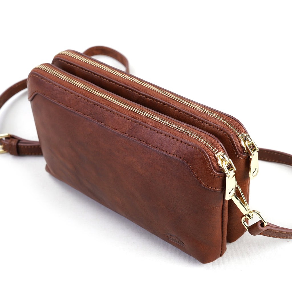 กระเป๋าหนังสะพายข้างผู้หญิง/กระเป๋าหนังแท้ผู้หญิง รุ่น Sarah สินค้าขายดีรุ่นยอดนิยม