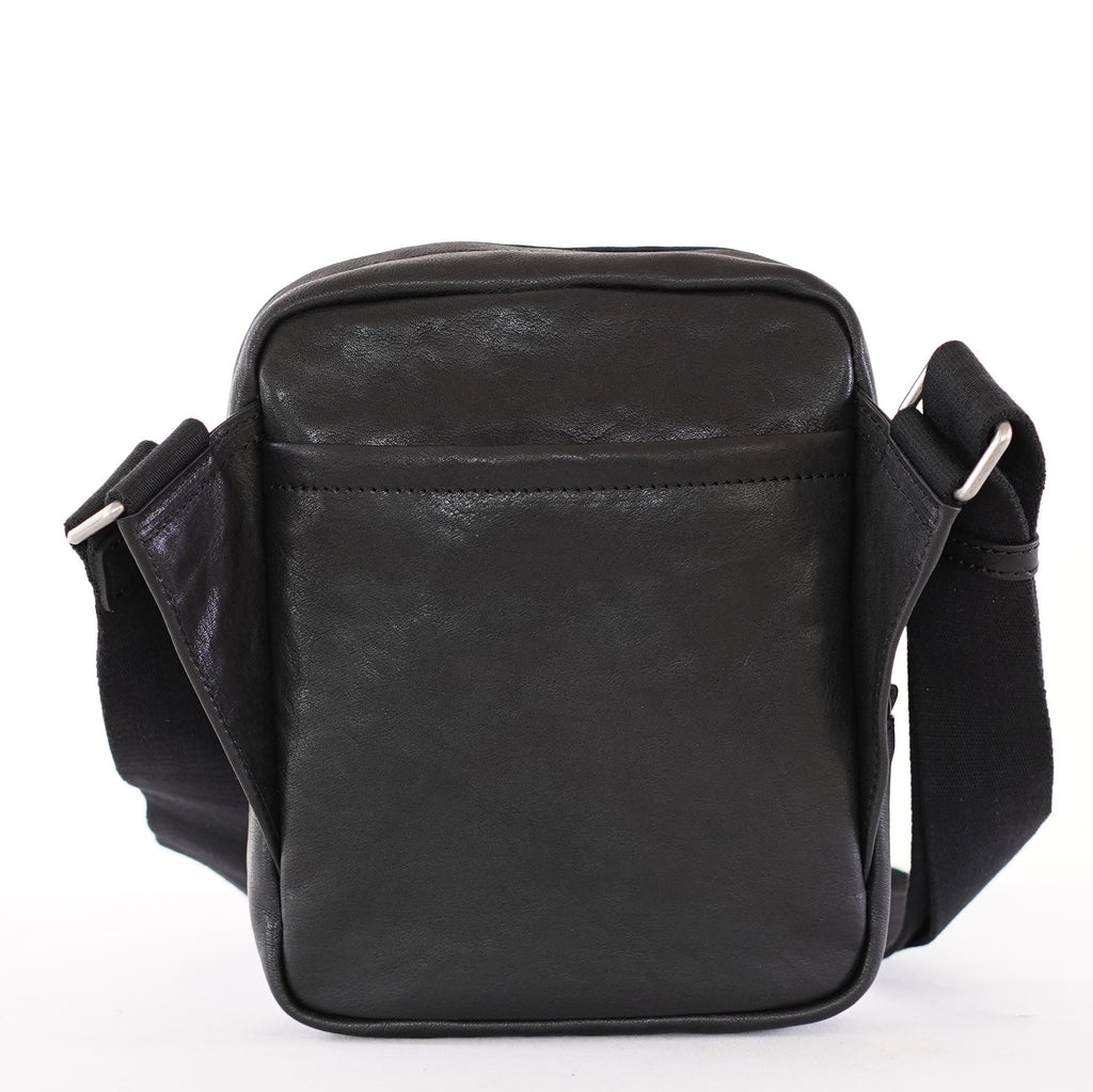 กระเป๋าหนังผู้ชาย /กระเป๋าหนังคาดอกผู้ชาย สีดำ รุ่น B-BK-788