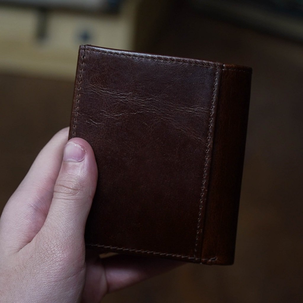 กระเป๋าสตางค์หนังแท้