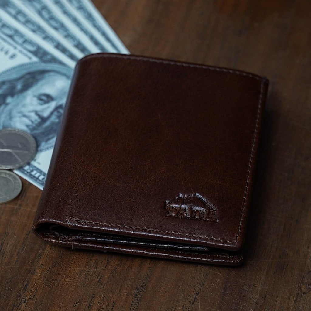 กระเป๋าสตางค์หนังแท้