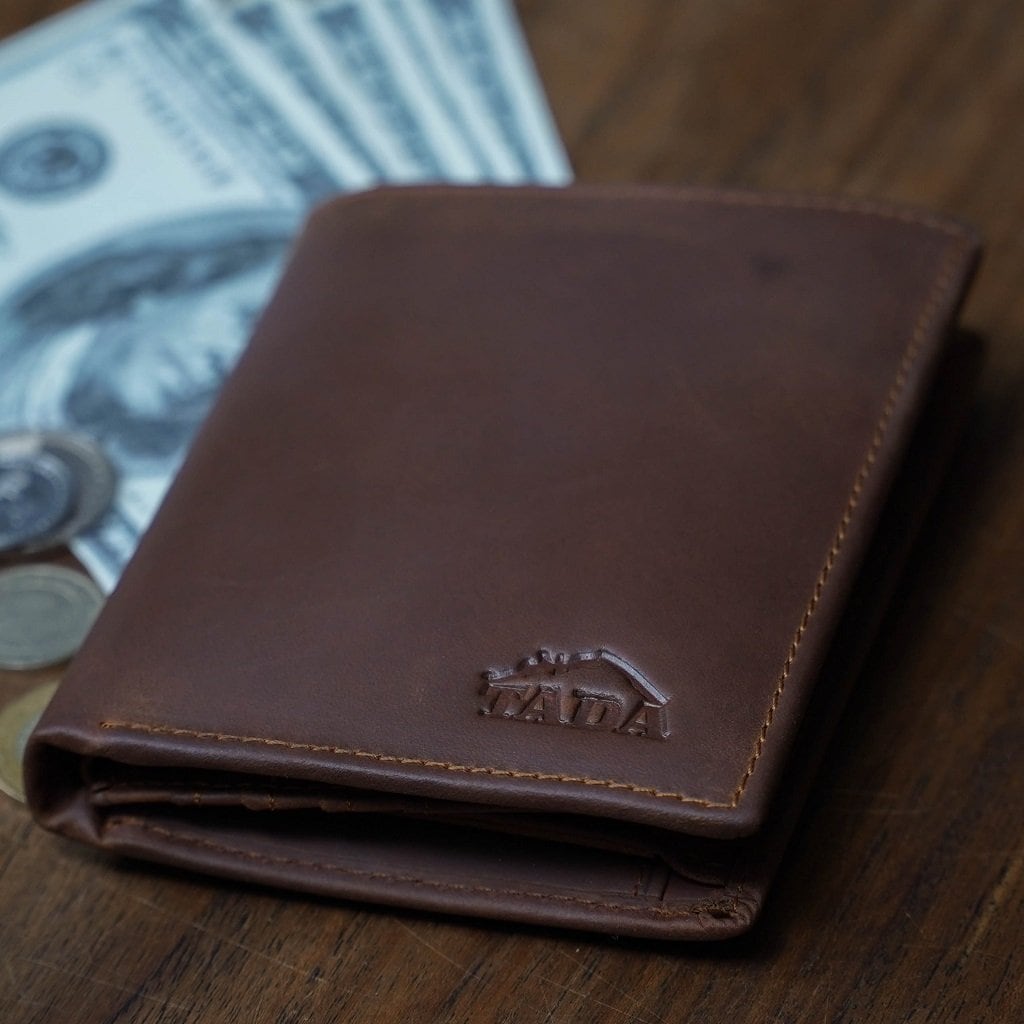 กระเป๋าสตางค์หนังแท้